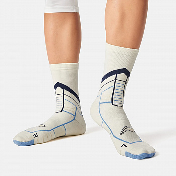 AWLV005-7 Носки высокие Bad5 On-Court голубой